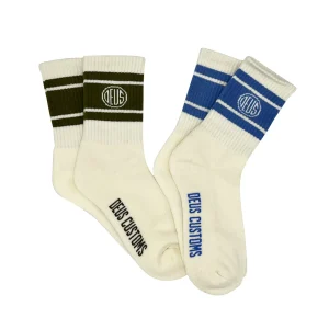 Deus Socken Utility Blue/Olive