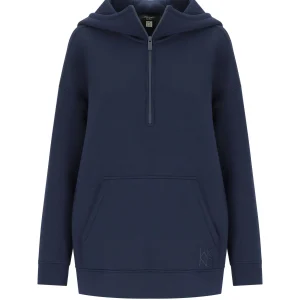 MAX MARA WEEKEND RADURA BLUE HOODIE