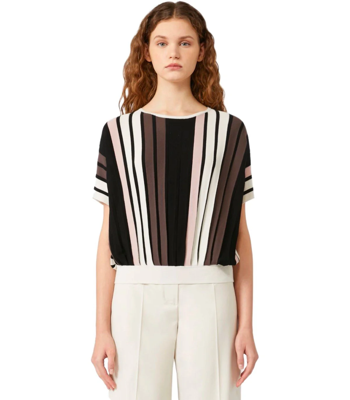 MAX MARA WEEKEND PEGOLA MULTICOLORED TOP – Image 4