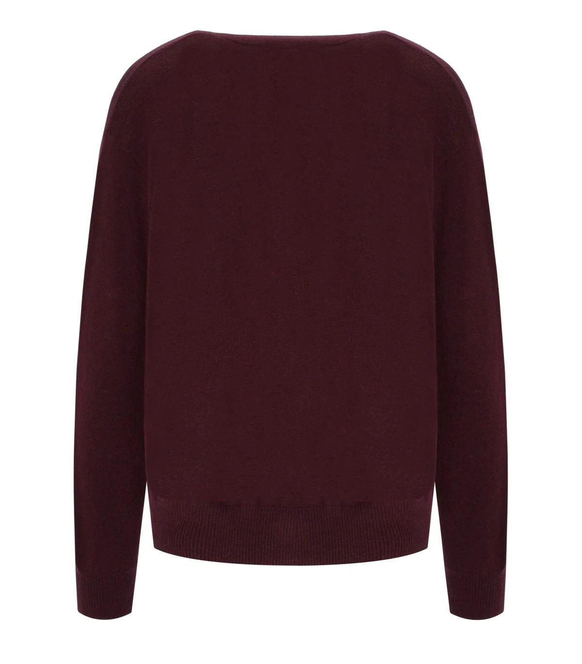 MAX MARA WEEKEND UNITO BURGUNDY CARDIGAN – Image 3
