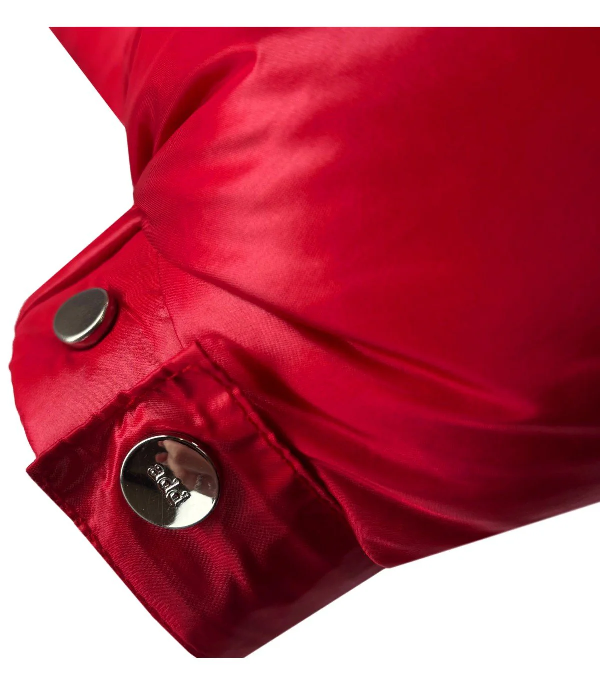 ADD SHINY CORTINA RED HOODED DOWN JACKET – Image 7