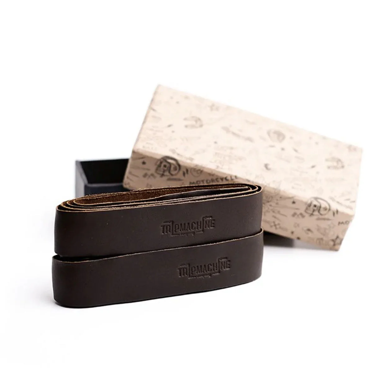 Trip Machine Lederband Grip Wrap Caffeine – Image 2