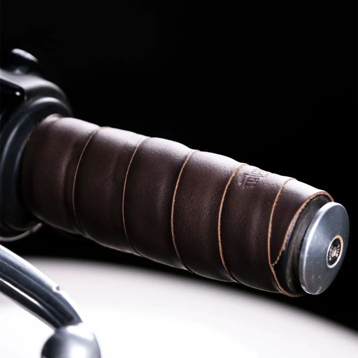 Trip Machine Lederband Grip Wrap Caffeine – Image 3