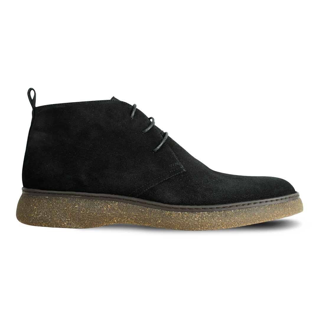 Varfell: Demi Bottes Homme - Gomme Noir