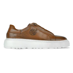 Lord : Sneakers Homme - Cuir Cognac