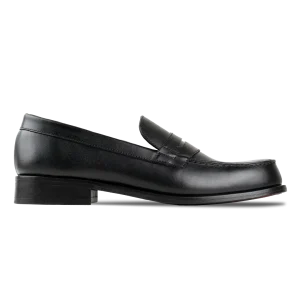 Beverley: Mocassin Homme - Cuir Noir