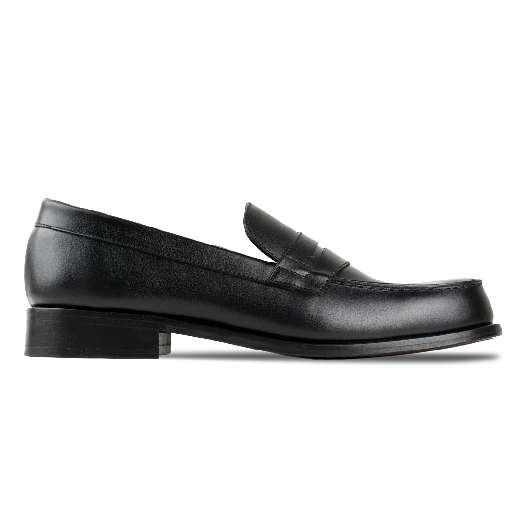 Beverley: Mocassin Homme - Cuir Noir – Image 2