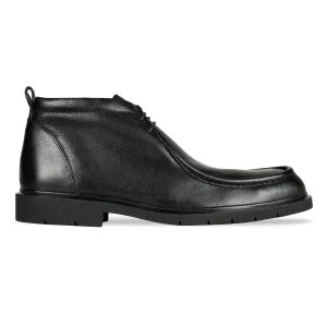 Murphy: Demi Bottes Homme - Cuir Noir