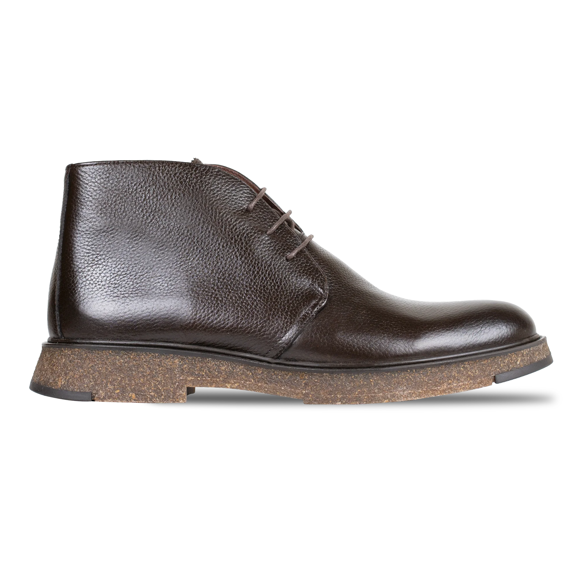 Brooking: Demi Bottes Homme - Cuir Marron