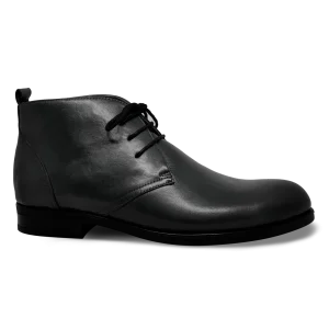 Birkenhead: Demi Bottes Homme -Gomme Noir