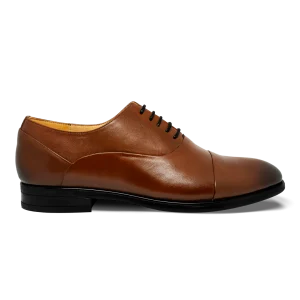 Axton: Richelieu Homme - Cuir Marron