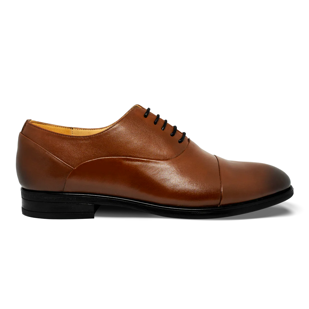 Axton: Richelieu Homme - Cuir Marron