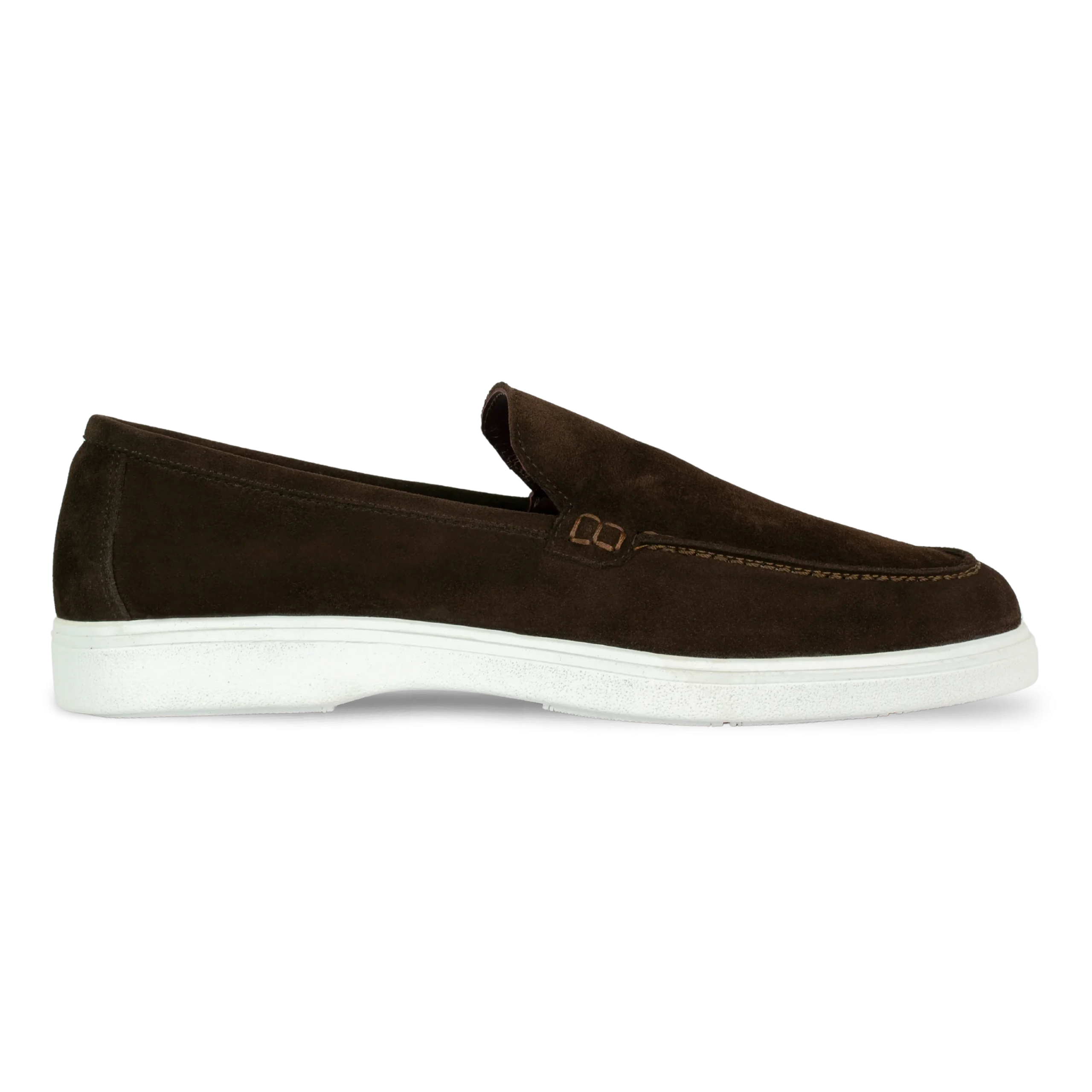Preston: Mocassin Homme - Daim Marron – Image 2