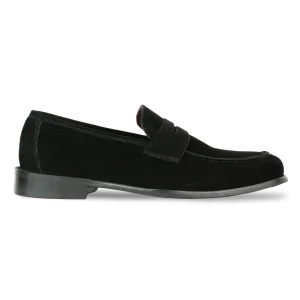 Nowell: Mocassin Homme - Daim Noir