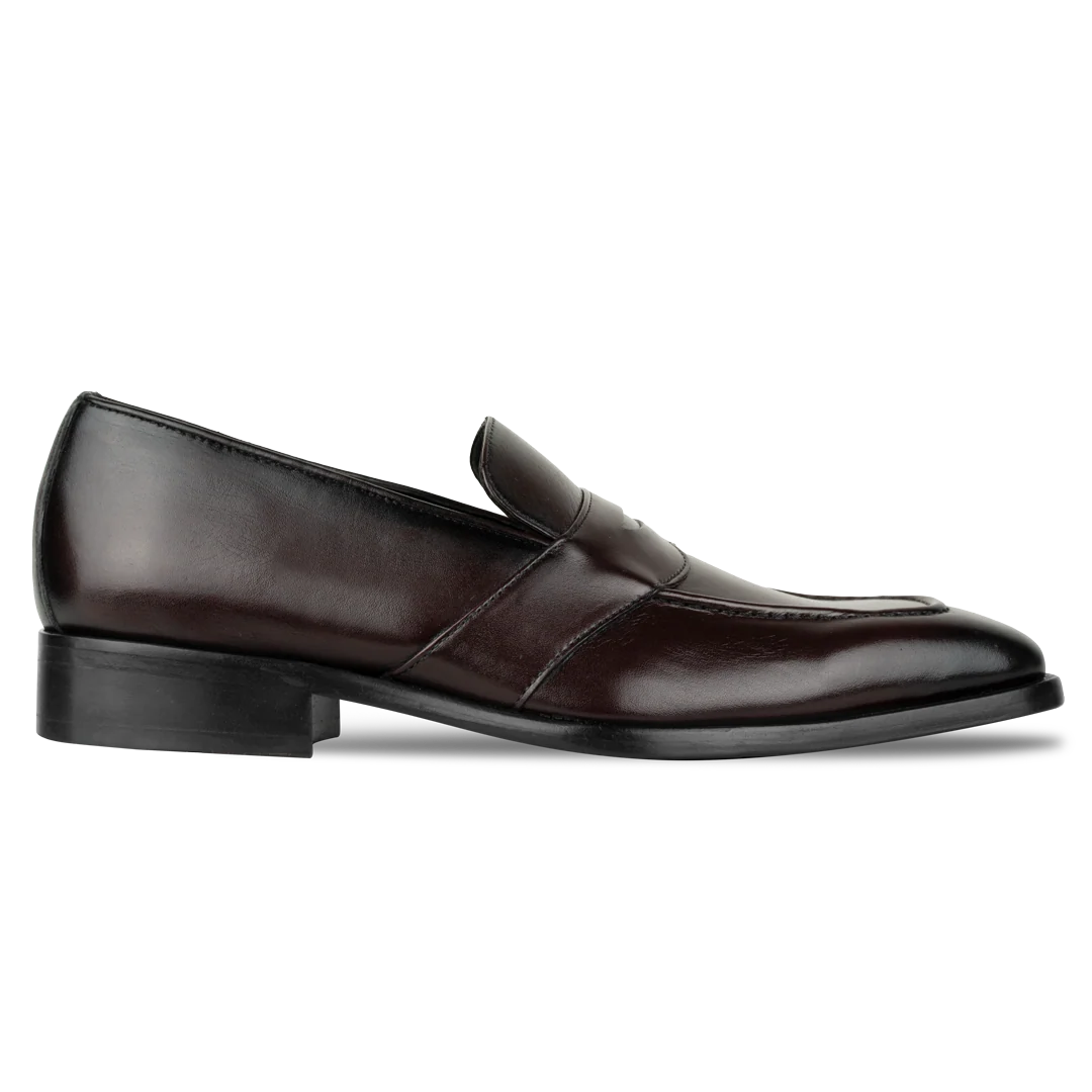 River: Mocassin Homme - Cuir Bordeaux – Image 2