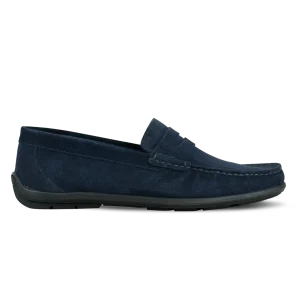 Denver: Mocassin Homme - Bleu Nuit