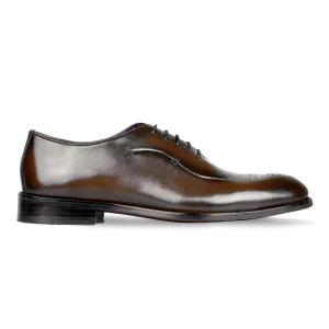 Pharrel: Richelieu Homme - Cuir Marron