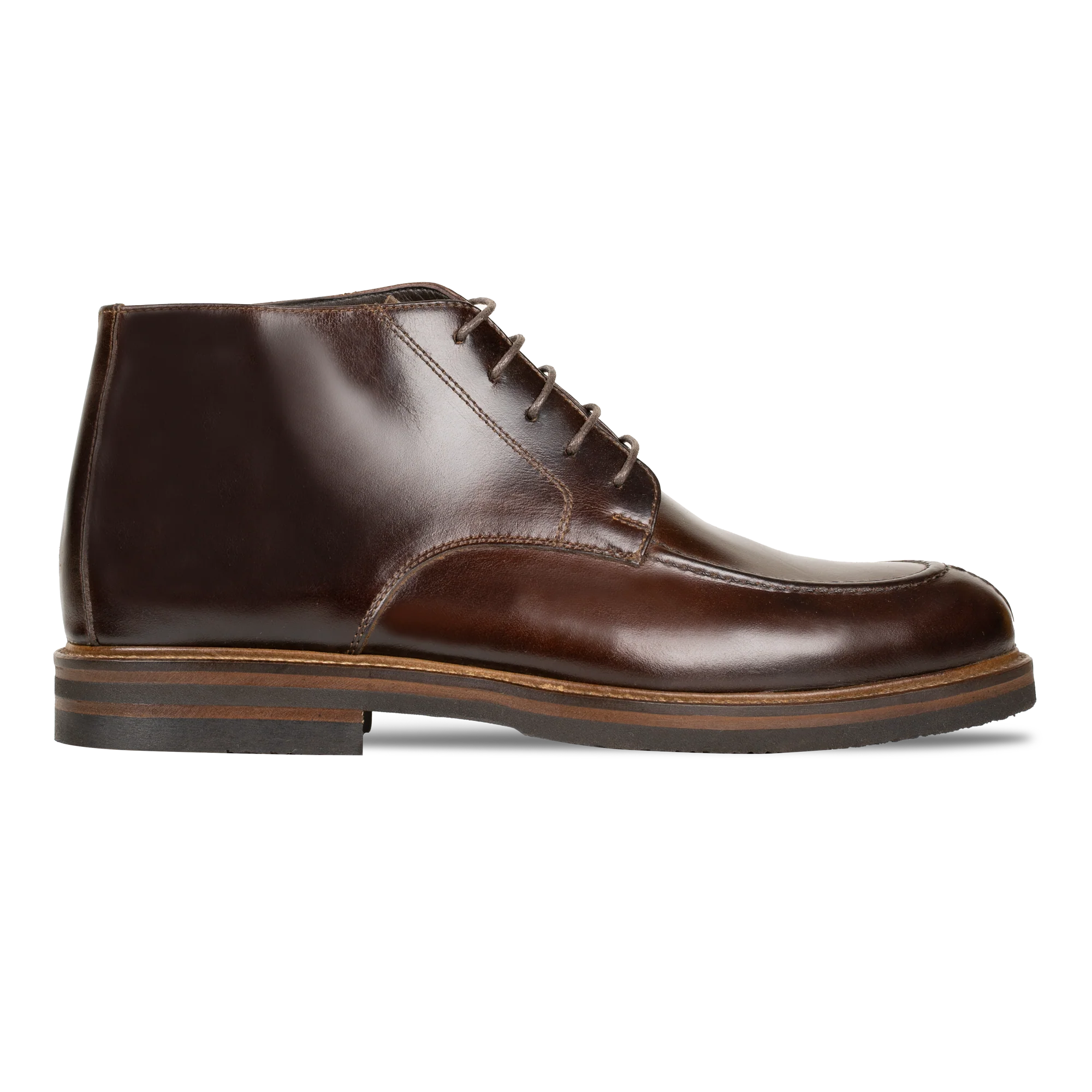 Taylor: Demi Bottes Homme - Cuir Marron – Image 2