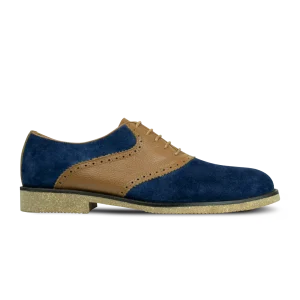 Russel: Derby Homme - Daim Bleu