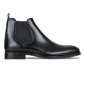 Brian: Chelsea Boots Homme - Cuir Noir