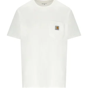 CARHARTT WIP S/S POCKET WHITE T-SHIRT