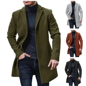 Manteau Croisé pour Hommes