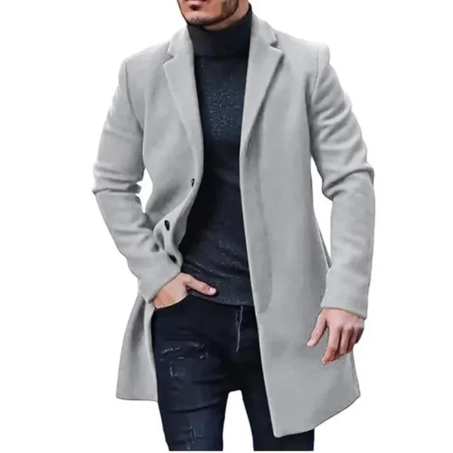 Manteau Croisé pour Hommes – Image 5