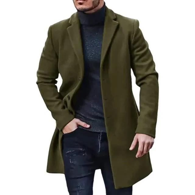 Manteau Croisé pour Hommes – Image 6