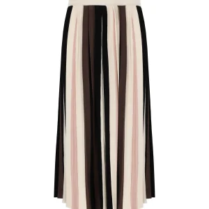 MAX MARA WEEKEND PLEIADI MULTICOLORED KNITTED SKIRT