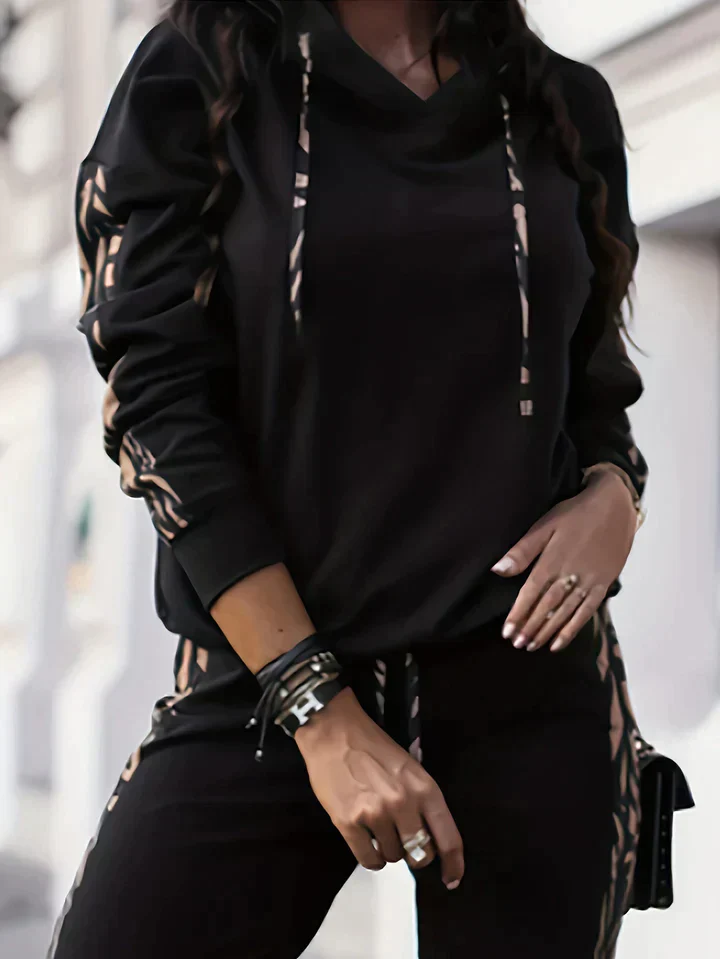 Ensemble Deux Pièces à Rayures pour Femmes – Image 4