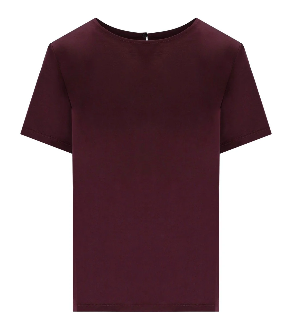 MAX MARA WEEKEND ZONA BURGUNDY BLOUSE – Image 2