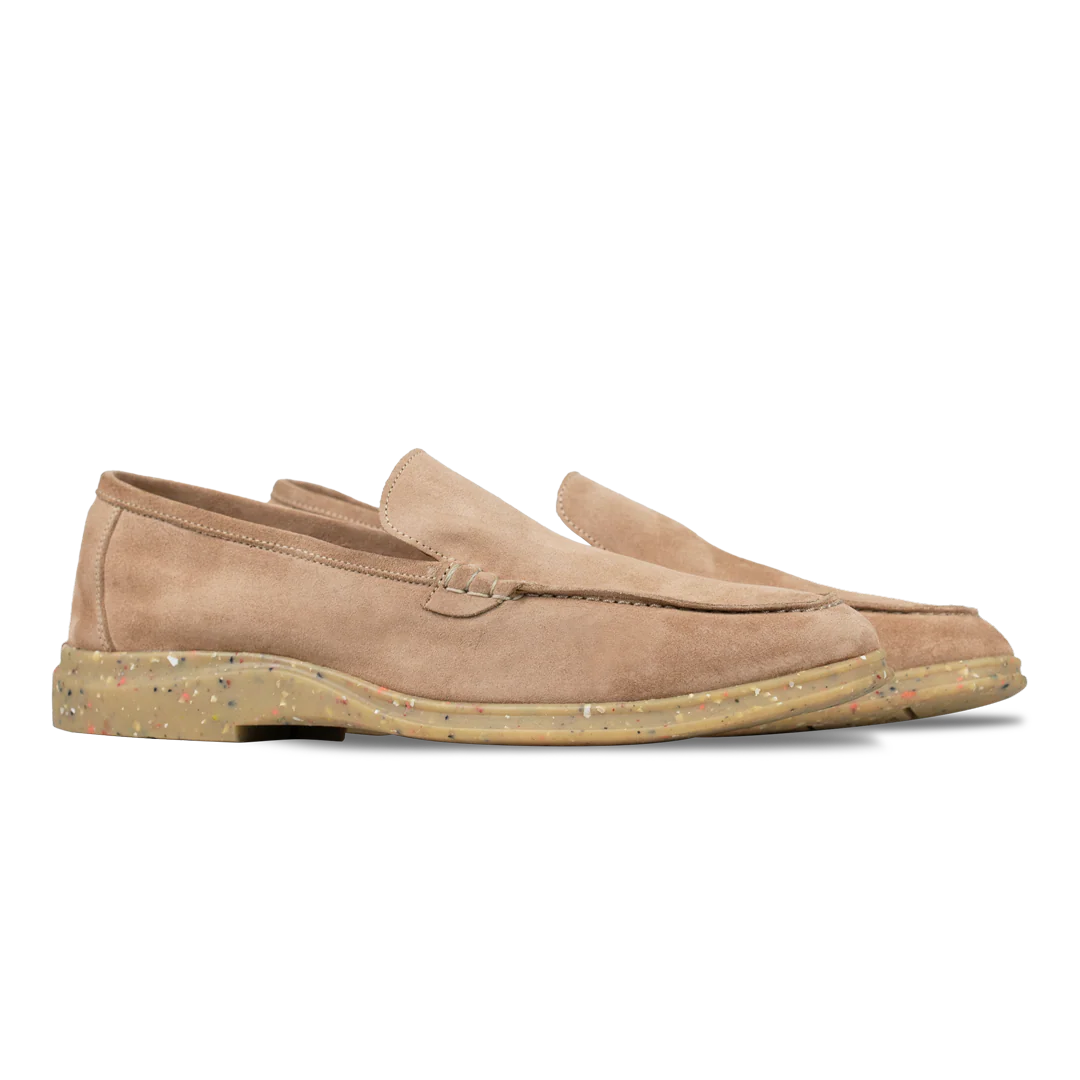 Stewart: Mocassin Homme - Daim saumon – Image 3