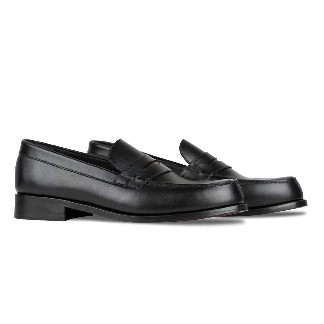 Beverley: Mocassin Homme - Cuir Noir – Image 4
