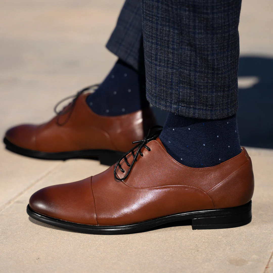 Axton: Richelieu Homme - Cuir Marron – Image 3