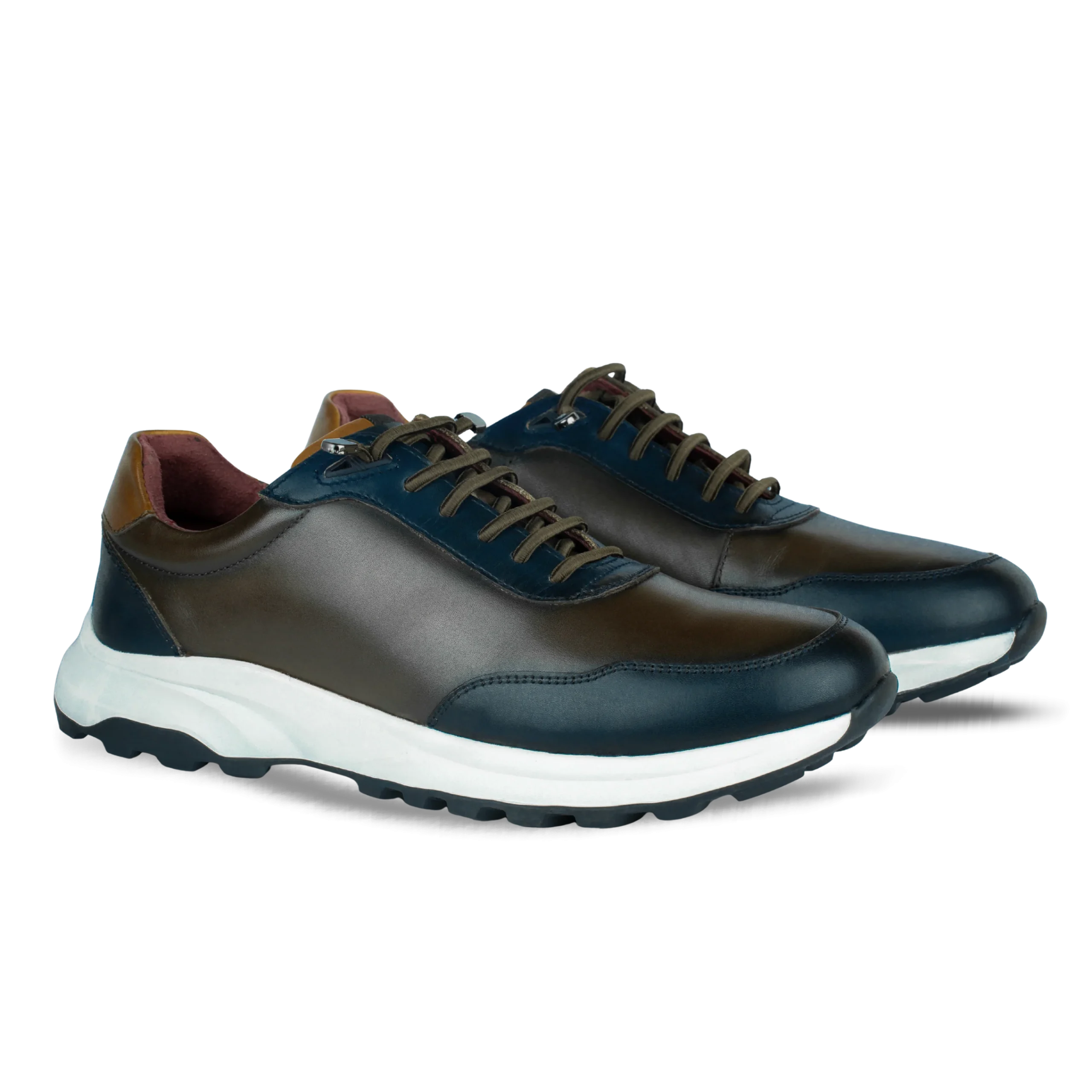 Falkner : Sneakers Homme - Cuir Marron – Image 3