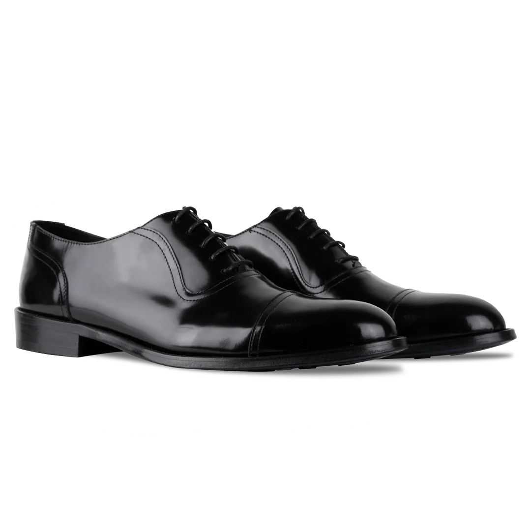 Walker: Richelieu Homme - Cuir Noir – Image 3