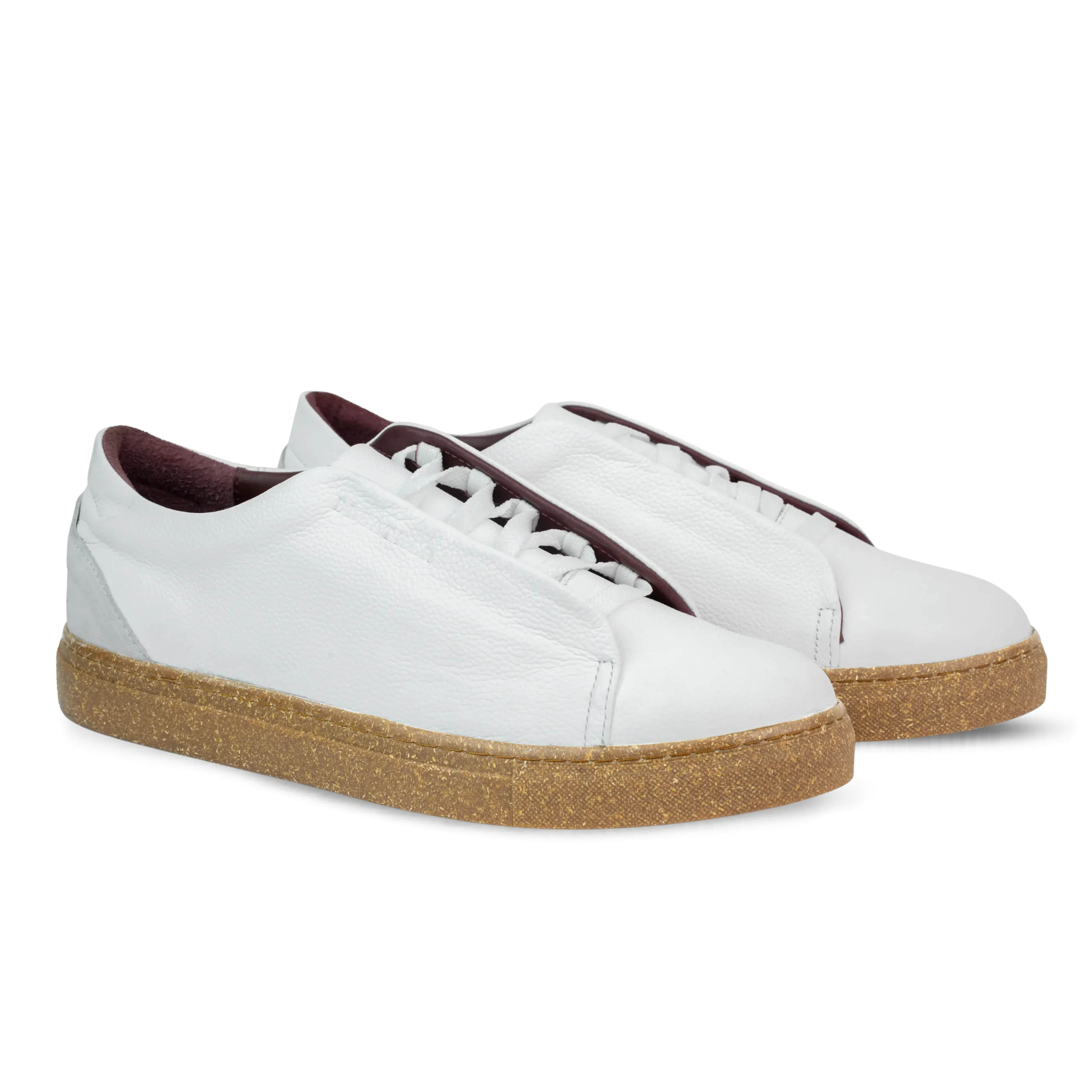 Albert : Sneakers Homme - Cuir Blanc – Image 7