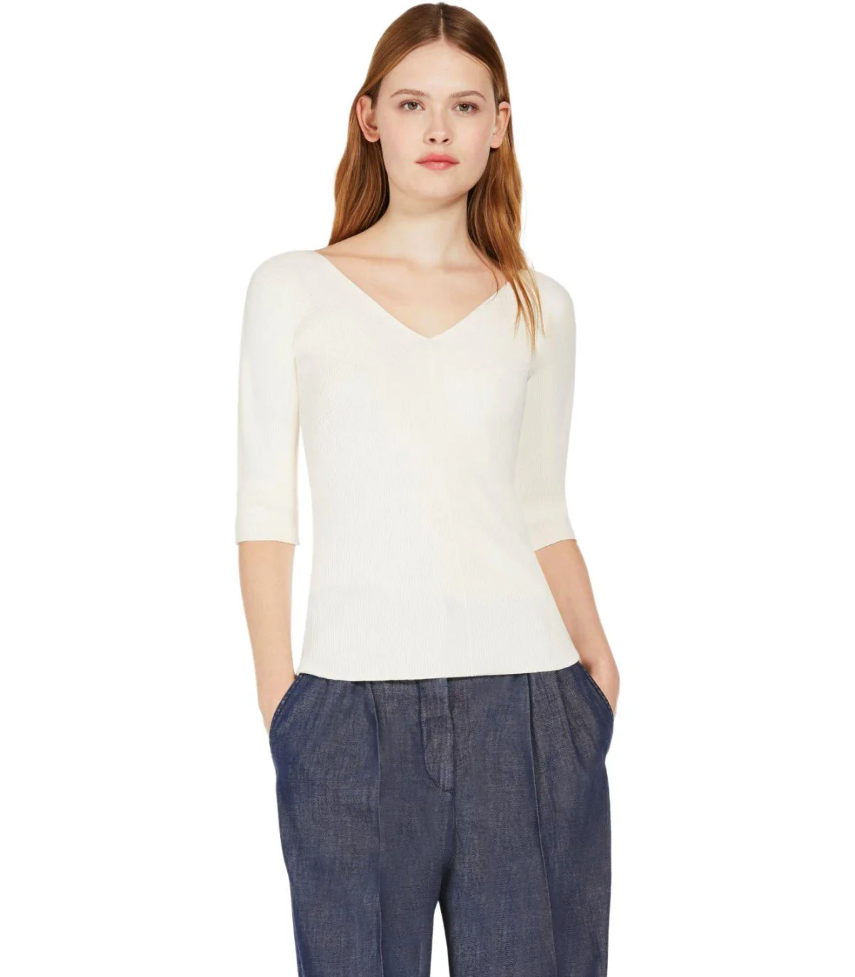 MAX MARA WEEKEND OCEANO ECRU TOP – Image 6