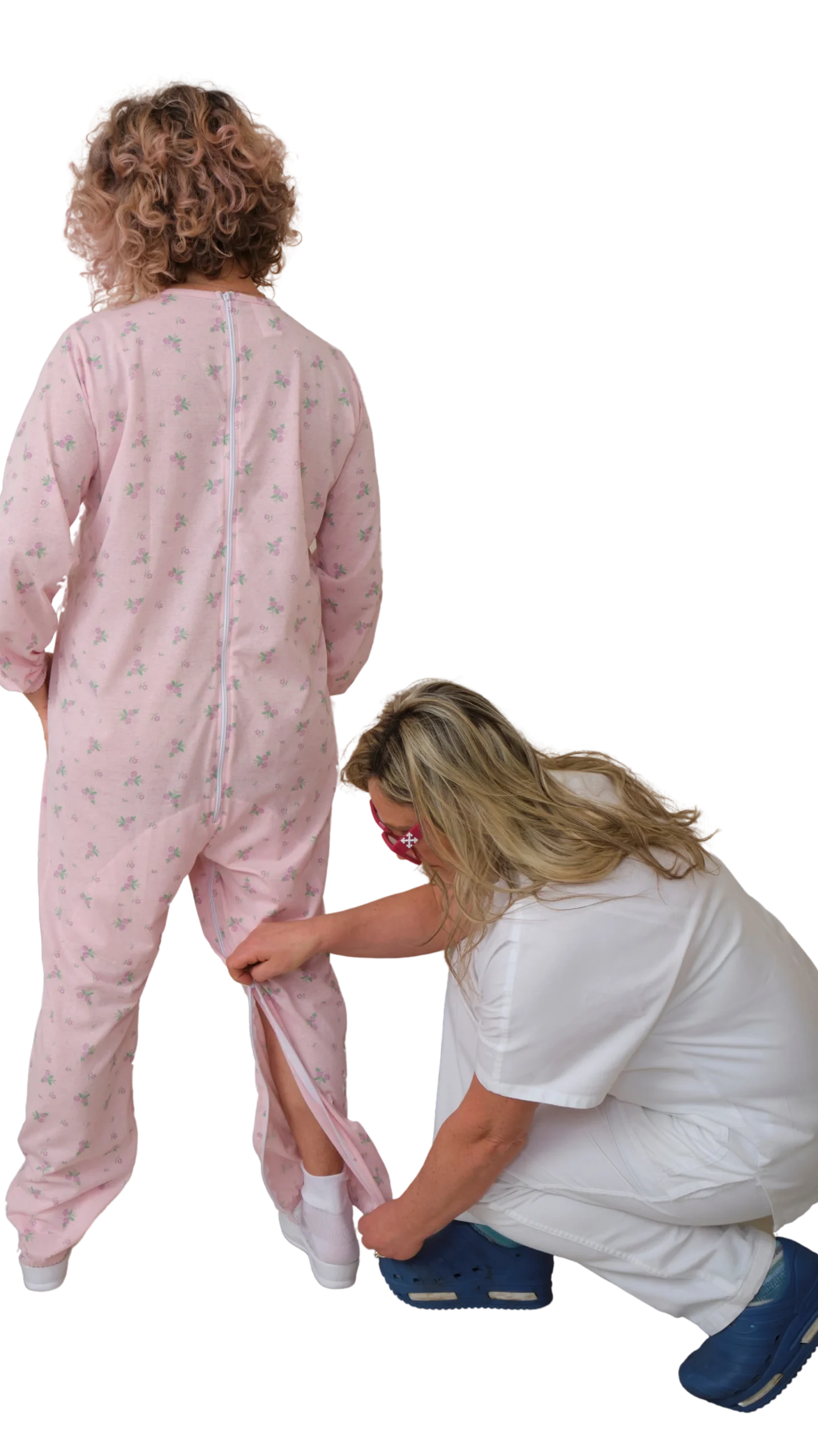 Grenouillère incontinence manches longues 2 fermetures – Image 8