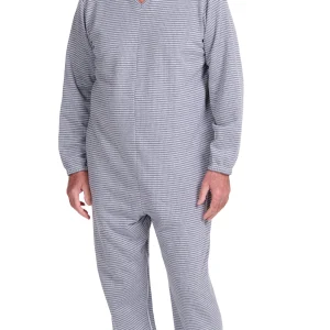 Grenouillère incontinence d'hiver à manches longues