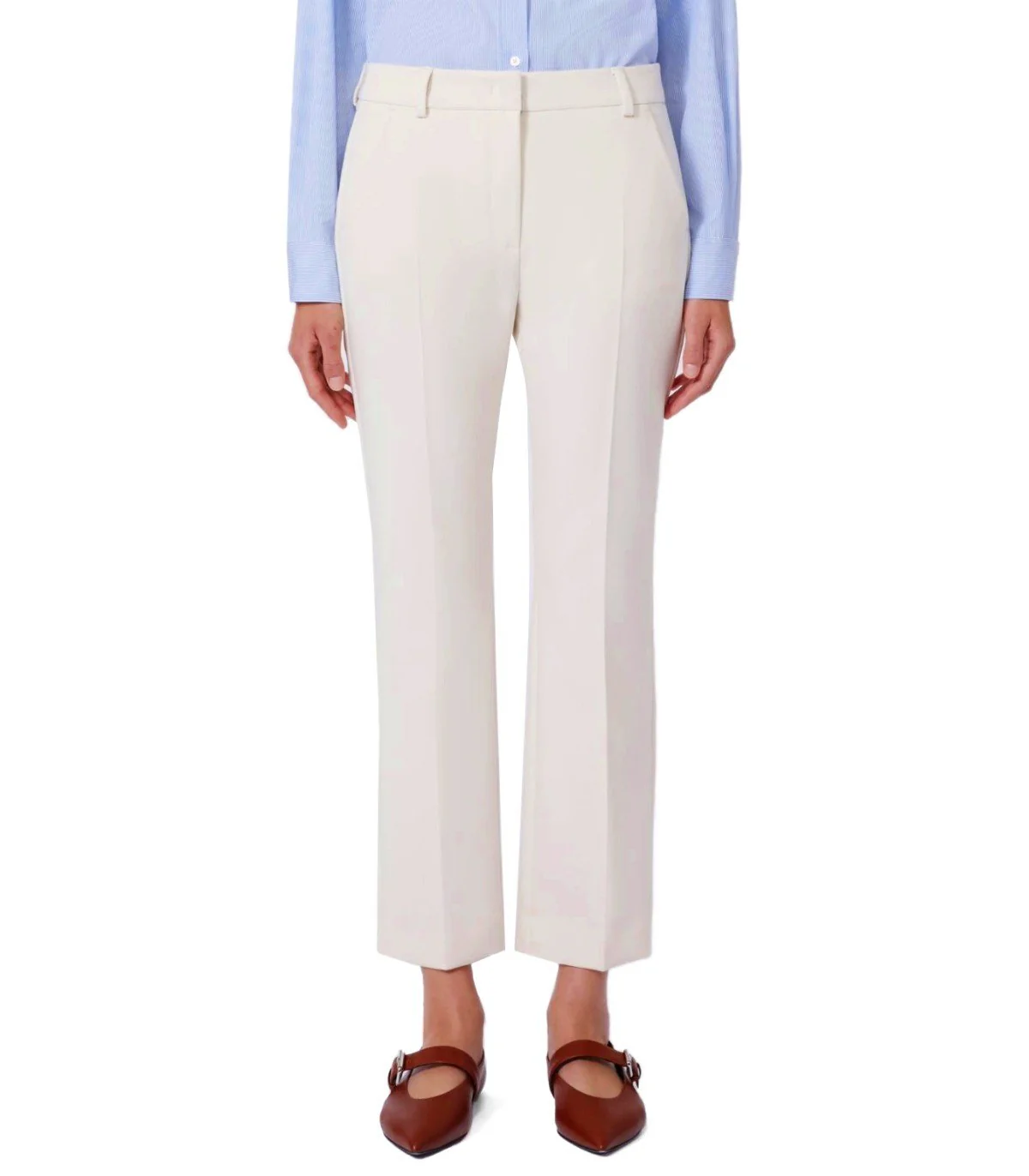 MAX MARA WEEKEND RANA IVORY PANTS – Image 4