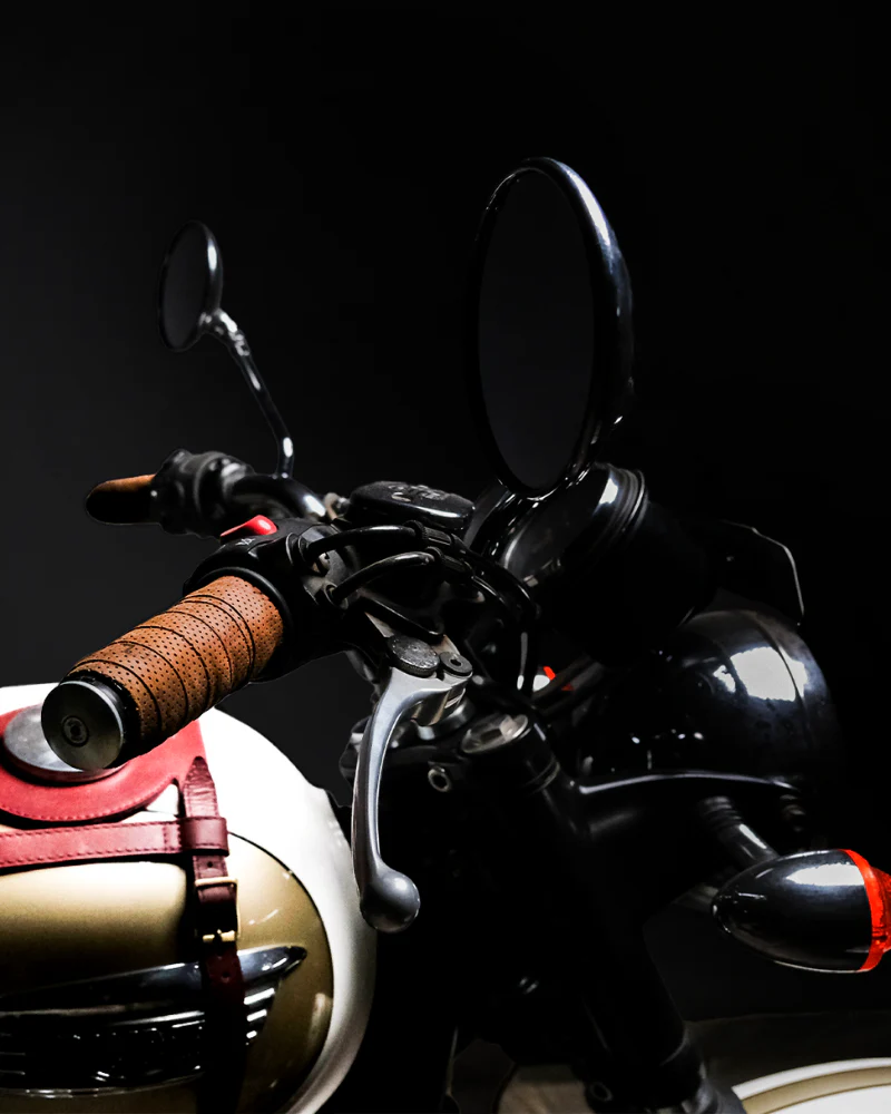 Trip Machine Lederband Grip Wrap Tobacco Perforated – Image 8