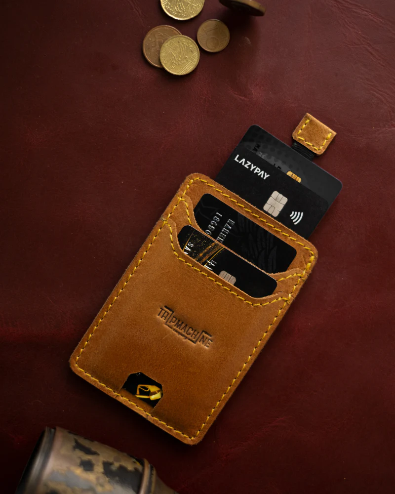 Trip Machine Cardholder Wiberg Tan – Image 4