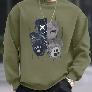 Pull à Col ras du cou pour Hommes