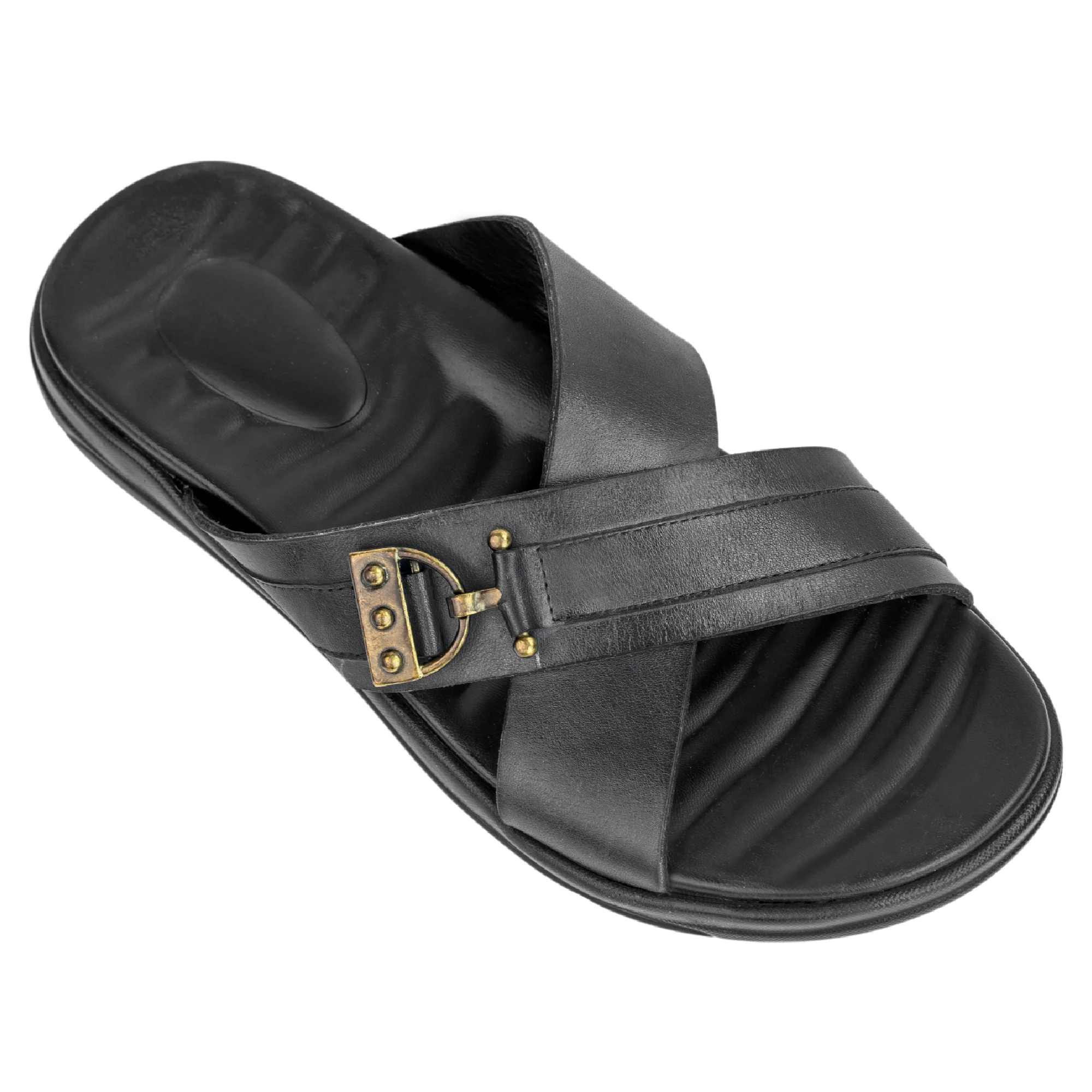 Oasis: Sandales Homme - Cuir Bordeaux – Image 6