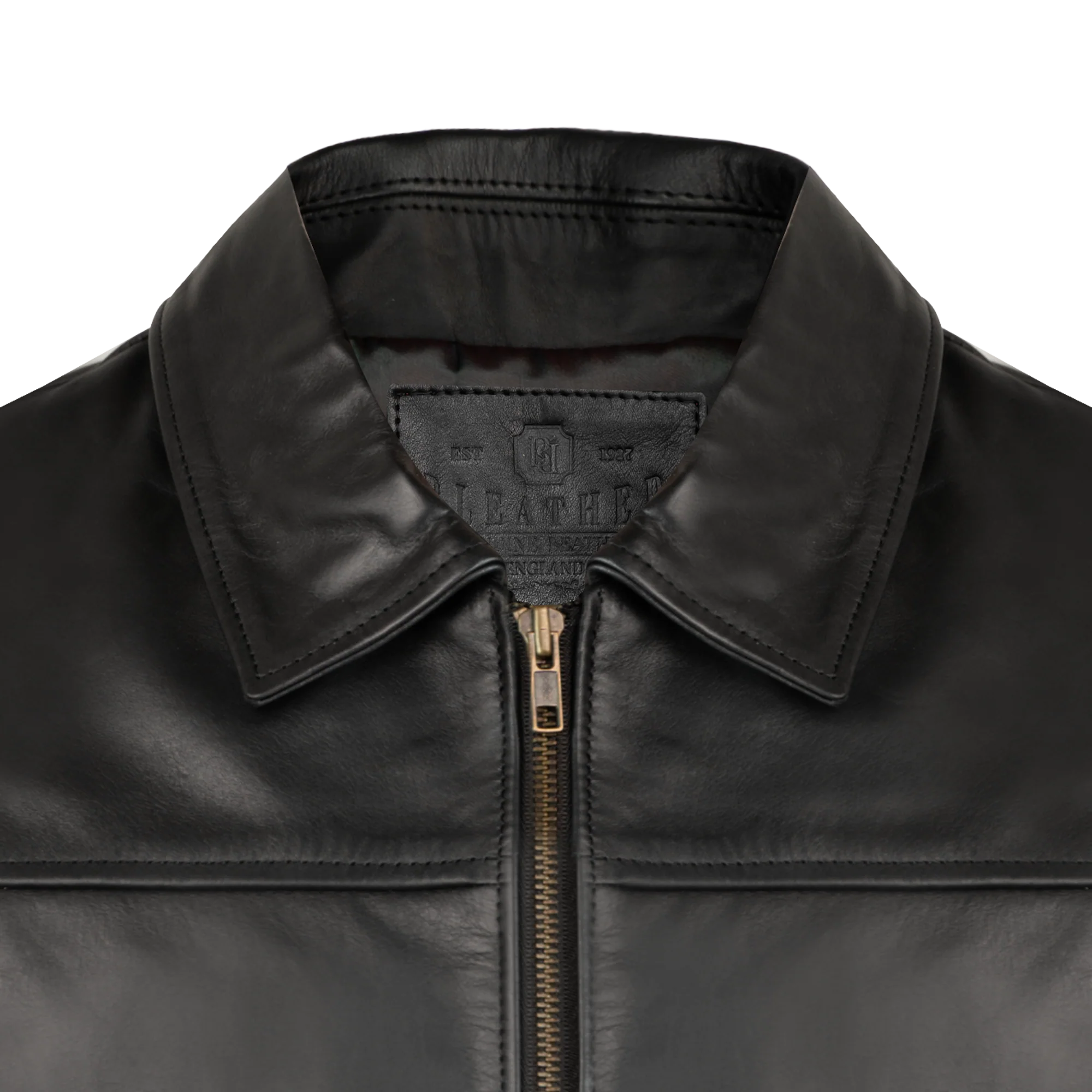 Heritage: Veste Hommes - Cuir Noir – Image 4