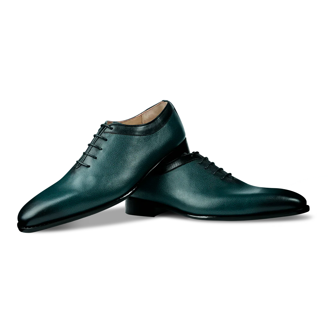 Zafir: Richelieu Homme - Cuir Vert – Image 6