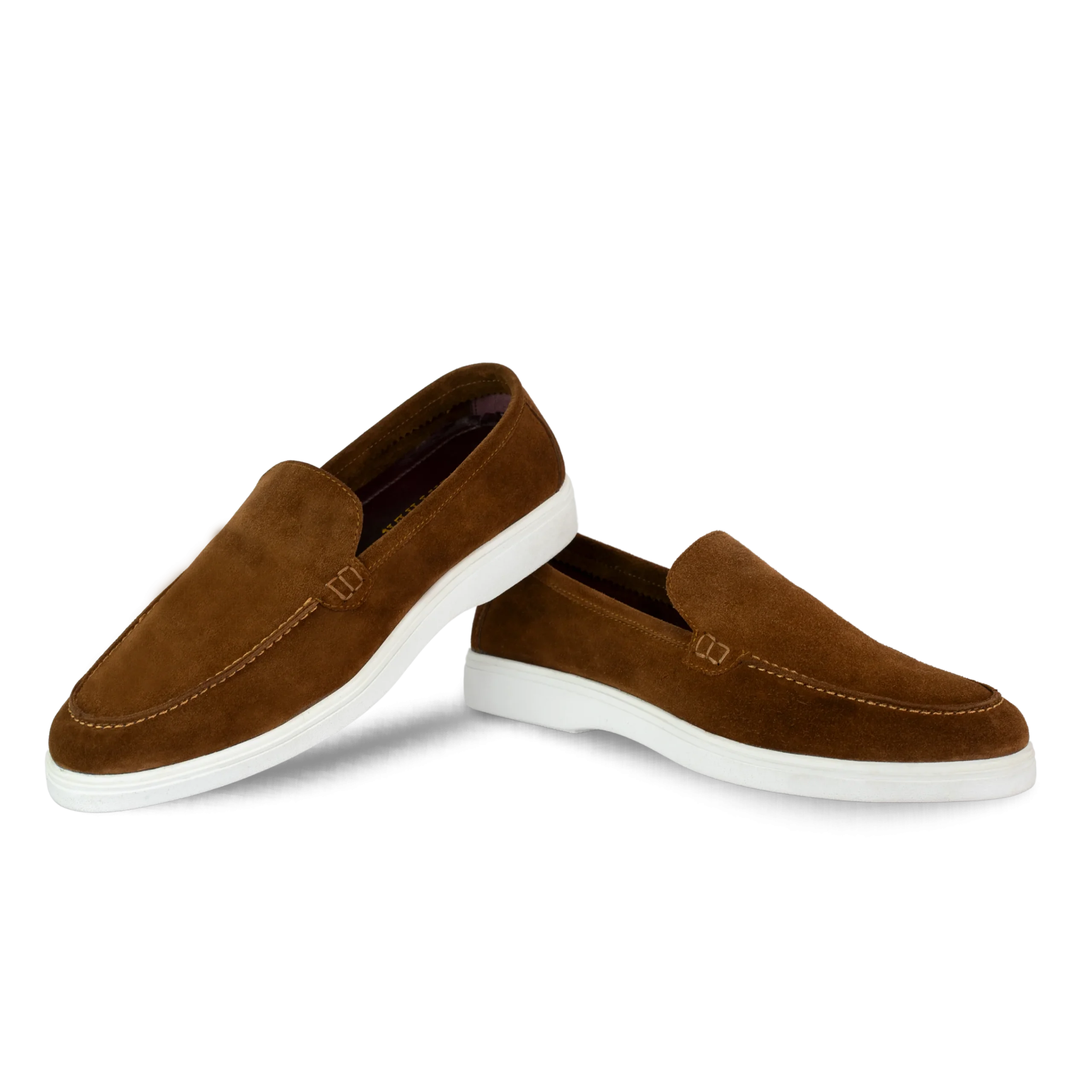 Preston : Mocassin Homme - Daim Camel – Image 5