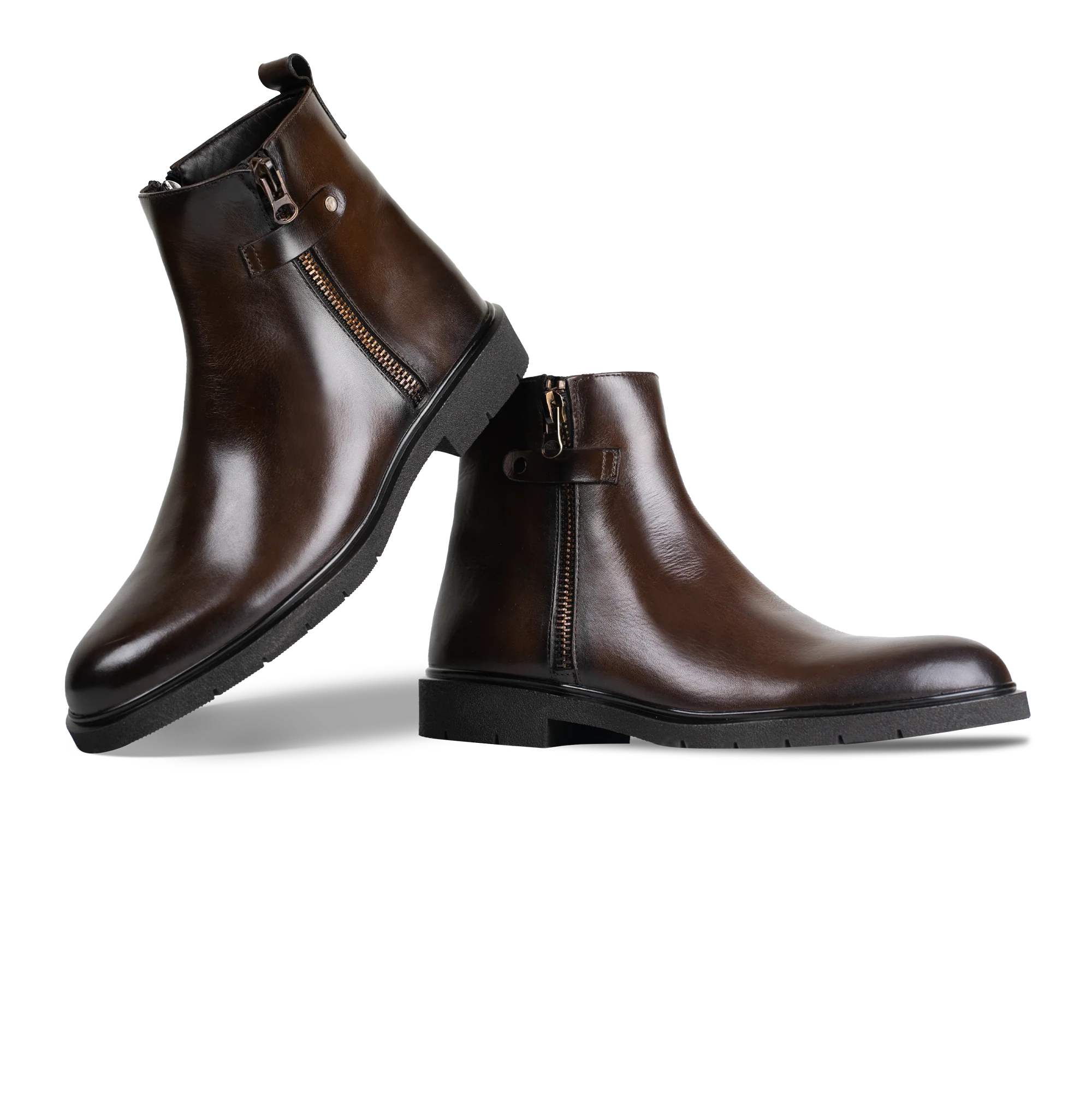 Ralph: Boots Homme - Cuir Marron – Image 6