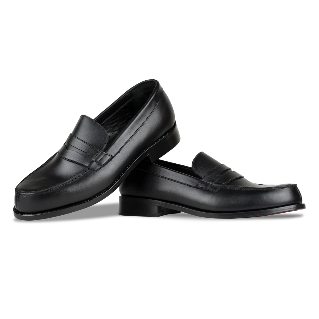 Beverley: Mocassin Homme - Cuir Noir – Image 5